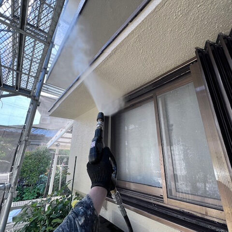 廿日市市にて素敵なご縁を頂き外壁塗装を行いました